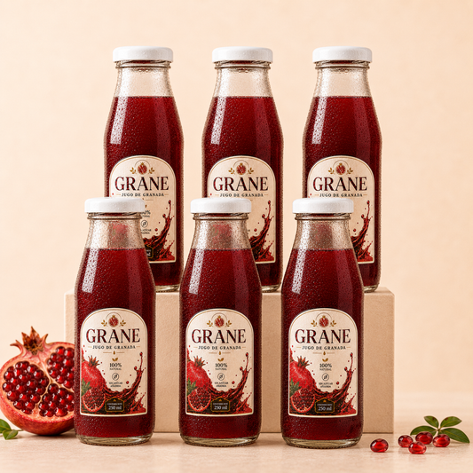 Pack 6 Jugo Granada Natural Grane 250cc